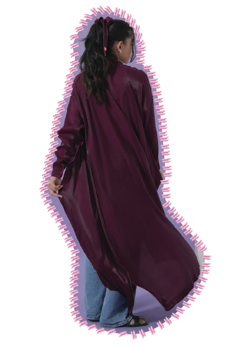 Double Stitch Maroon