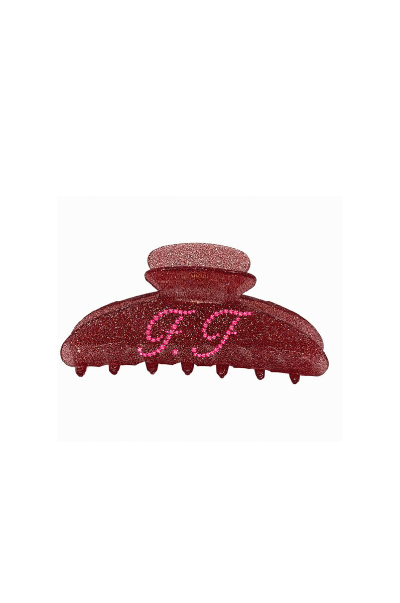 Custom Claw Clip - Sparkle Pink